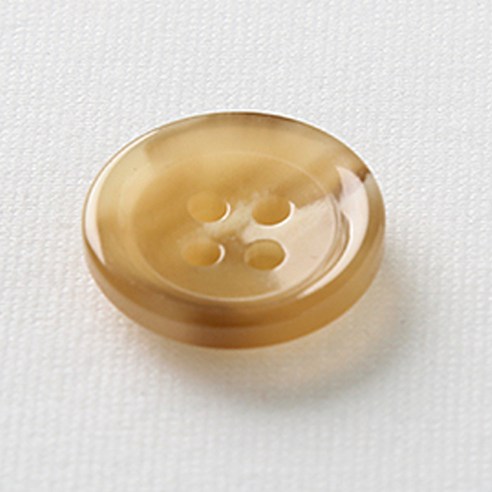 HR빅버튼 메신져 단추 21mm, 연베이지, 12개입