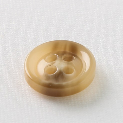 HR빅버튼 아우디 단추 25mm, 베이지, 4개입