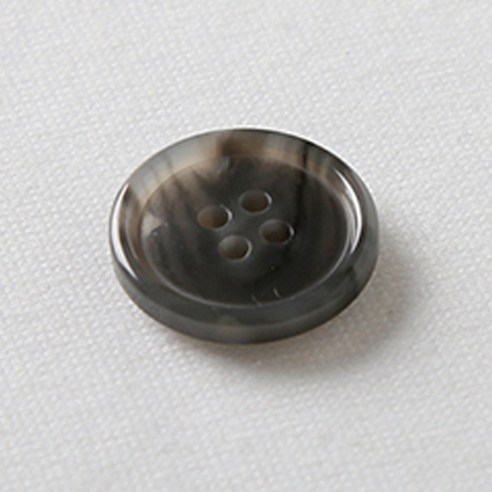 HR빅버튼 디젤 단추 21mm, 그레이, 12개입