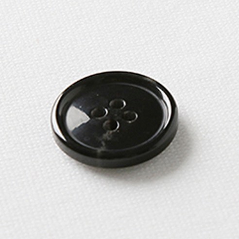 HR빅버튼 디젤 단추 21mm, 연블랙, 8개입
