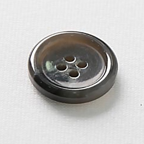 HR빅버튼 세븐틴 단추 21mm, 그레이, 4개입