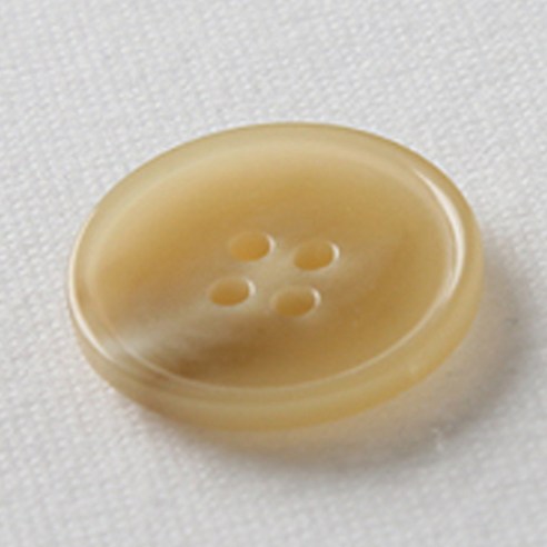HR빅버튼 매치 단추 23mm, 다크베이지, 4개입