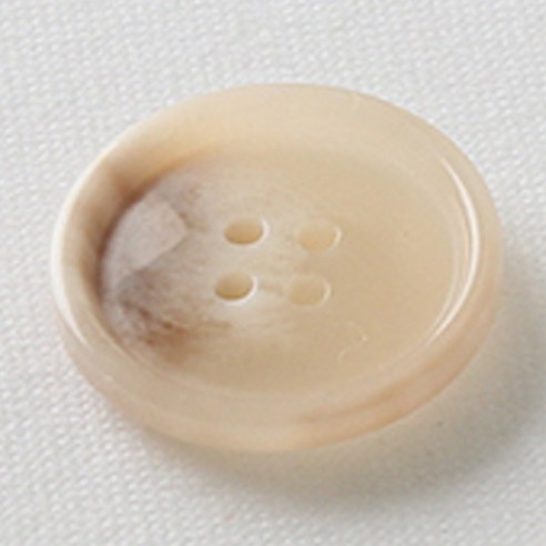 HR빅버튼 마니 단추 25mm, 스킨베이지, 4개입