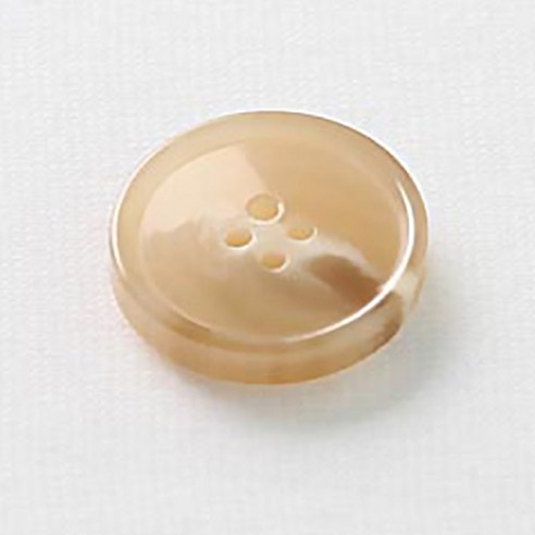 HR빅버튼 루킹 단추 20mm, 떼 베이지, 8개