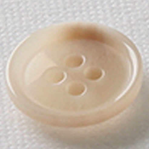 HR빅버튼 마니 단추 15mm, 스킨베이지, 12개입