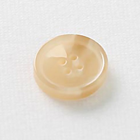 HR빅버튼 루킹 단추 15mm, 떼 베이지, 12개입