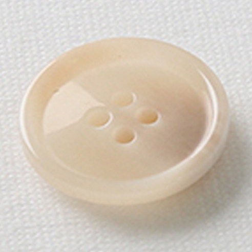 HR빅버튼 마니 단추 21mm, 스킨베이지, 12개입