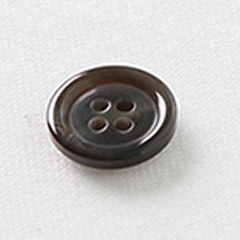 HR빅버튼 플러스 단추 15mm, 블랙, 8개입