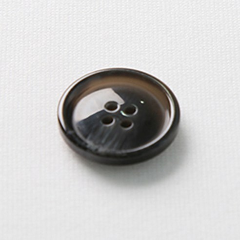 HR빅버튼 아이젠 단추 21mm, 블랙, 8개입