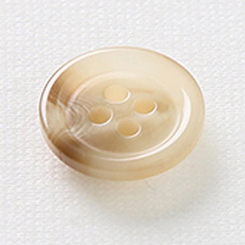HR빅버튼 플러스 단추 15mm, 아이보리, 4개입