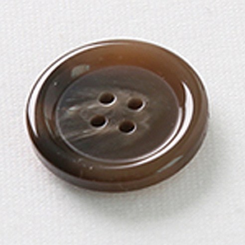 HR빅버튼 플러스 단추 25mm, 다크카키, 4개입