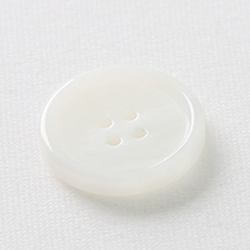 HR빅버튼 MD 단추 21mm, 화이트, 12개입