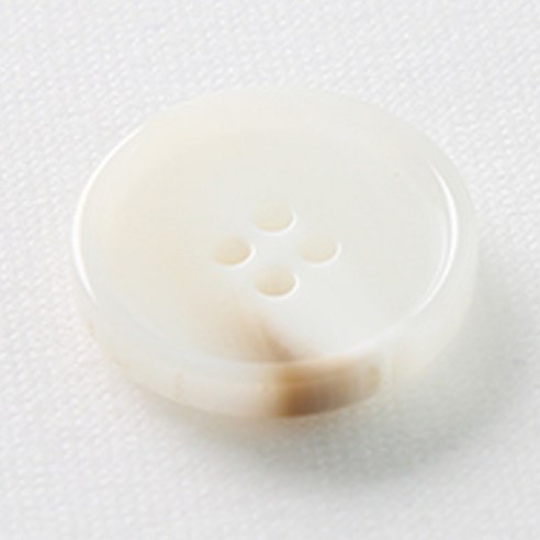 HR빅버튼 포멀 단추 23mm, 화이트, 8개입