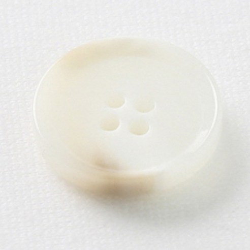 HR빅버튼 플레코 단추 21mm, 화이트, 4개입