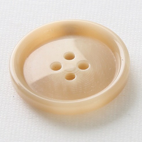 HR빅버튼 워킹 단추 28mm, 연베이지, 12개입