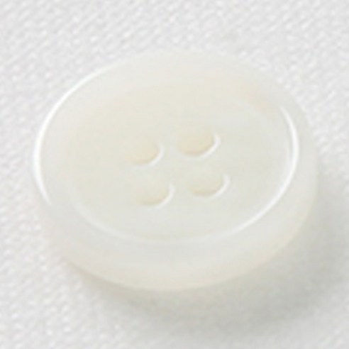 엠버튼 MD 18mm 단추, 화이트, 4개