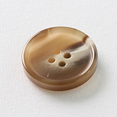 HR빅버튼 포멀 단추 21mm, 베이지, 8개입