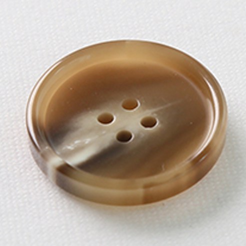 HR빅버튼 포멀 단추 28mm, 베이지, 8개입