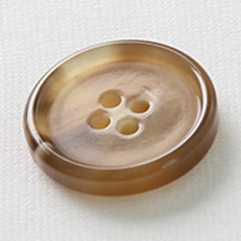 HR빅버튼 MD 단추 21mm, 다크베이지, 8개입