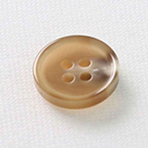 HR빅버튼 포멀 단추 15mm, 베이지, 4개입