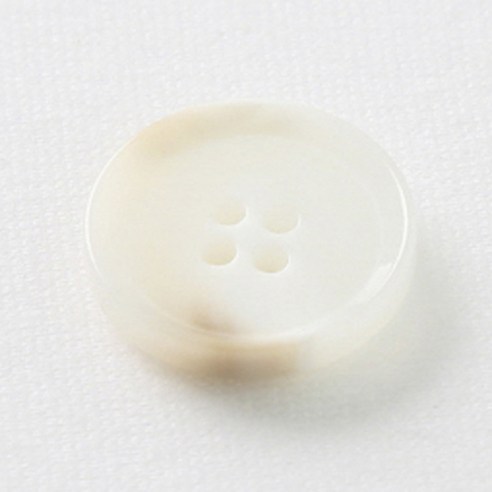HR빅버튼 플레코 단추 21mm, 화이트, 12개입