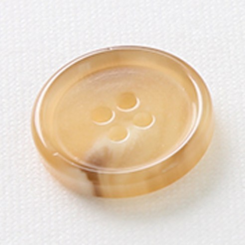 HR빅버튼 MD 단추 21mm, 연베이지, 12개입