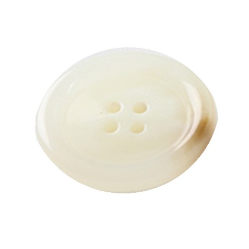 HR빅버튼 플러스 단추 23mm, 화이트, 4개입