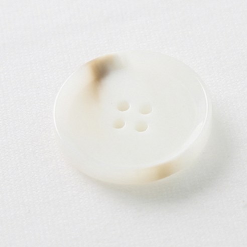 HR빅버튼 플레코 단추 28mm, 화이트, 8개입
