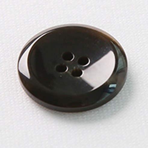 HR빅버튼 천사테 단추 23mm, 다크브라운, 4개입