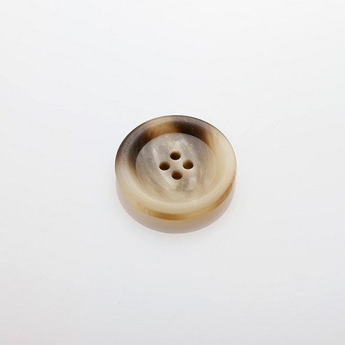 HR빅버튼 플러스 무광 단추 35mm, 아이보리, 8개입