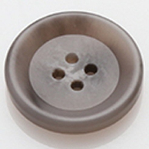 HR빅버튼 모던무광 단추 23mm, 다크그레이, 4개입