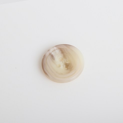 HR빅버튼 쿠바 무광 단추 28mm, 라이트베이지, 8개입