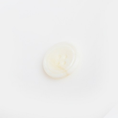 HR빅버튼 쿠바 무광 단추 30mm, 화이트, 4개입