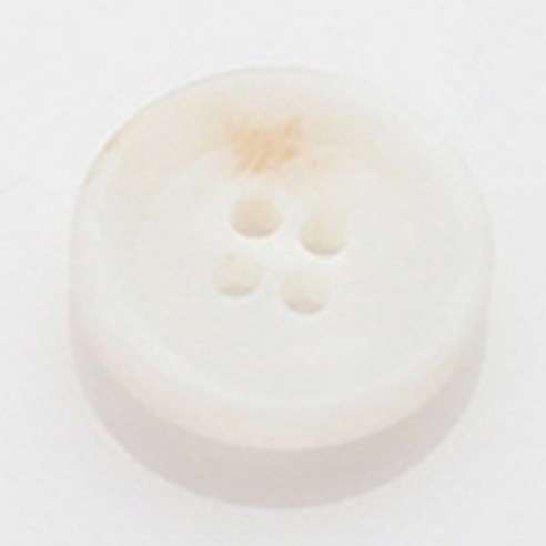 HR빅버튼 모던무광 단추 18mm, 화이트, 8개입