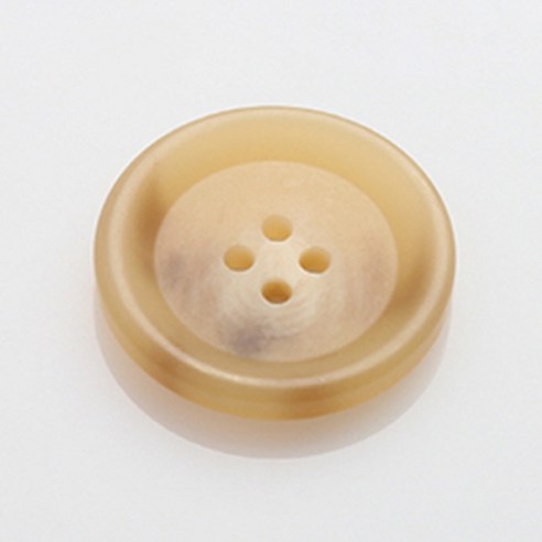 HR빅버튼 모던무광 단추 30mm, 라이트베이지, 12개입