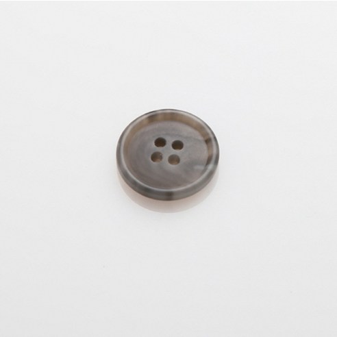 HR빅버튼 디젤무광 단추 18mm, 그레이, 8개입