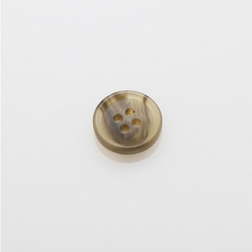 HR빅버튼 디젤무광 단추 18mm, 카키, 12개
