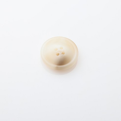 HR빅버튼 호동 무광 단추 21mm, 아이보리, 8개입