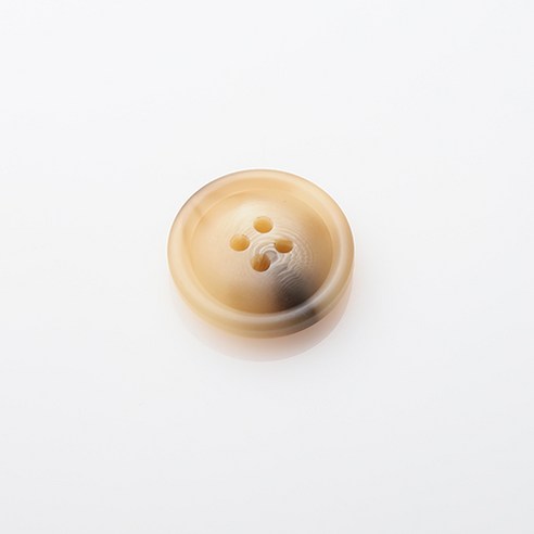 HR빅버튼 호동 무광 단추 30mm, 라이트베이지, 12개입