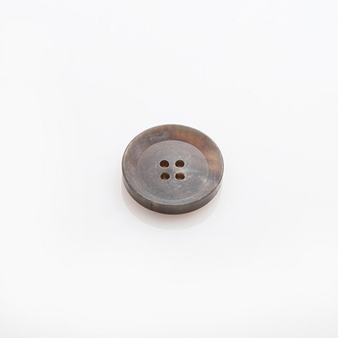 HR빅버튼 스모그 단추 23mm, 브라운, 12개입