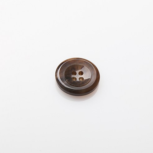 HR빅버튼 에너지 단추 21mm, 선다크브라운, 4개입