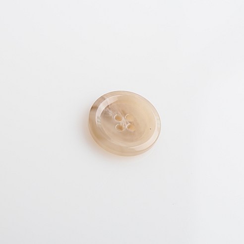 HR빅버튼 티유 단추 15mm, 코코아베이지, 8개입