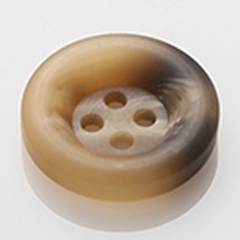 HR빅버튼 브레인 무광 단추 25mm, 선진베이지, 8개입