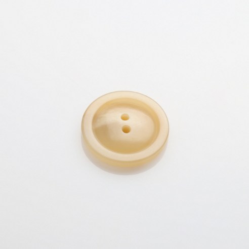 HR빅버튼 보티첼리 단추 30mm, 라이트베이지, 8개입