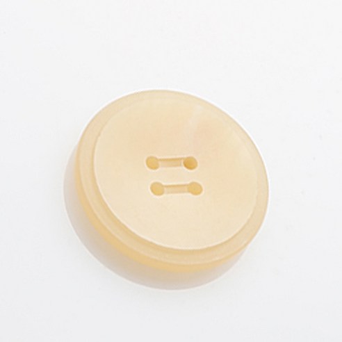 HR빅버튼 네로 단추 25mm, 선백각, 4개입