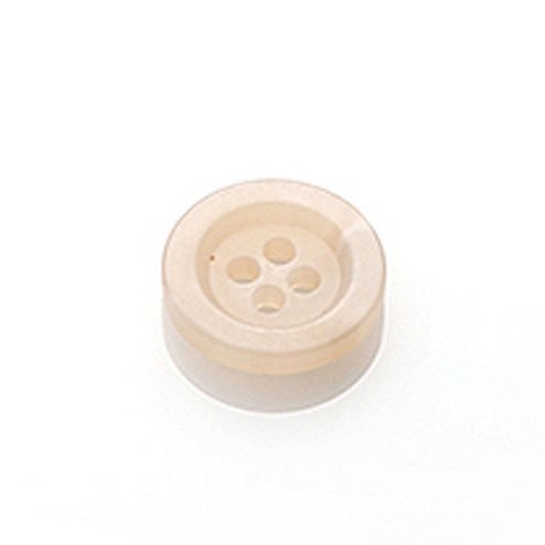 HR빅버튼 더샾 무광 단추 21mm, 떼베이지, 4개입