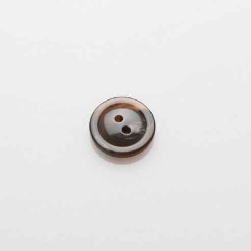 HR빅버튼 보티첼리 단추 15mm, 브라운, 4개입