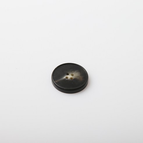 HR빅버튼 가우디 무광 단추 25mm, 다크브라운, 4개입