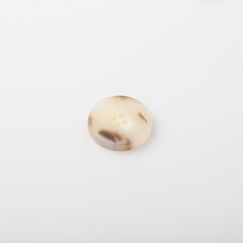 엠버튼 가우디 유광 28mm 단추, 라이트베이지, 4개