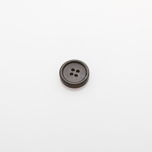 HR빅버튼 썸데이무광 단추 15mm, 다크브라운, 8개입